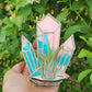 Crystal Air Plant Holder | Aura Air Plant Holder | Lumen Alchemy