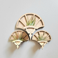 Mini Air Plant Holder | Fan Air Plant Holder | Lumen Alchemy