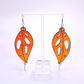  Acrylics Leaf Drop Earrings | Women's Leaf Earrings | Lumen Alchemy